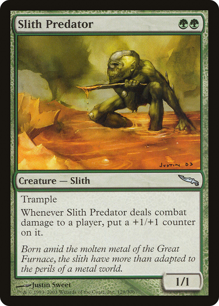 Slith Predator [Mirrodin] Foil