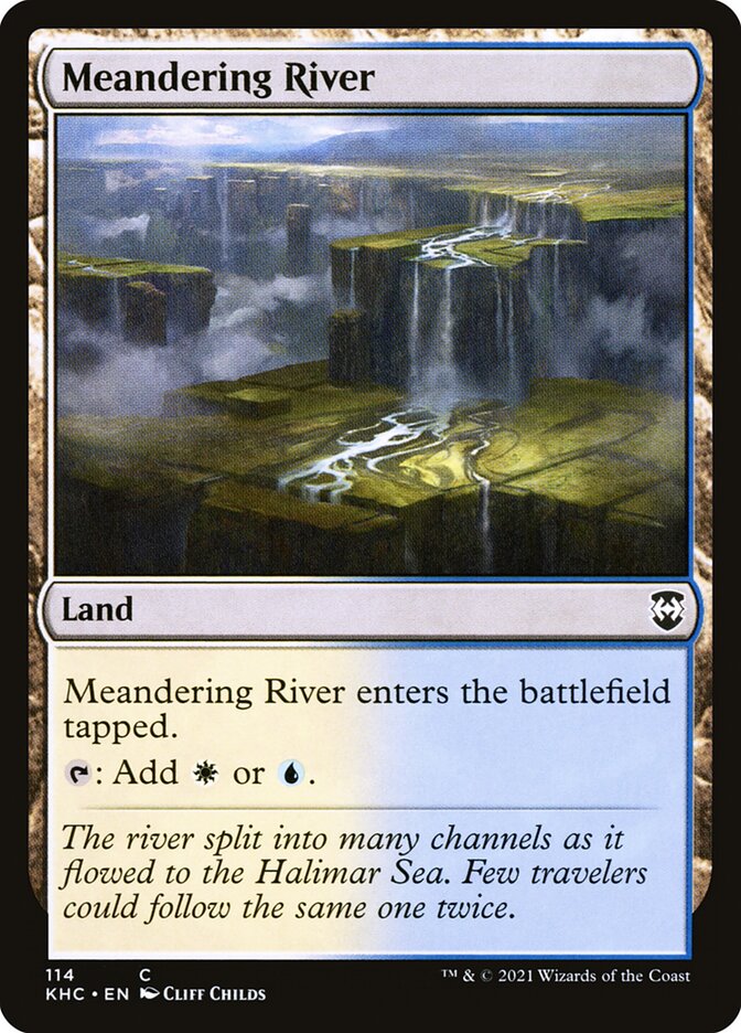 Meandering River 114/1 (Commander: Kaldheim) 