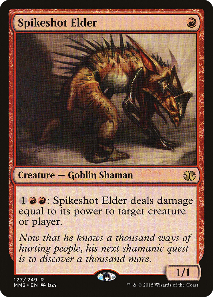 Spikeshot Elder [Modern Masters 2015] Foil