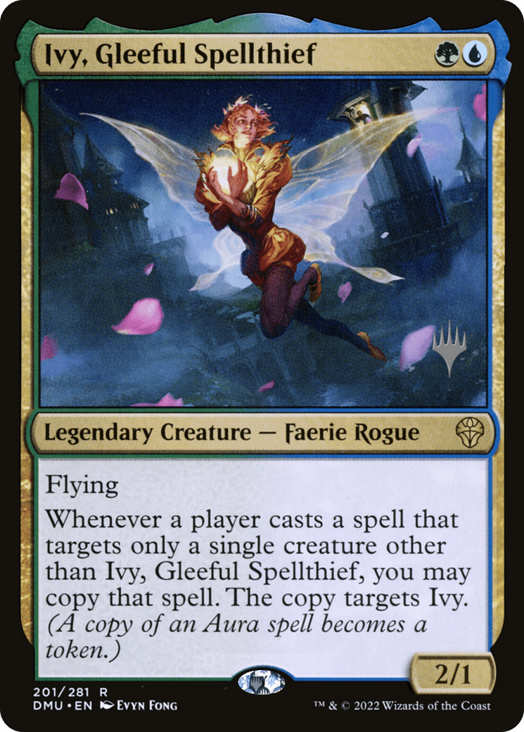 Ivy, Gleeful Spellthief (Promo Pack) [Dominaria United Promos] Foil