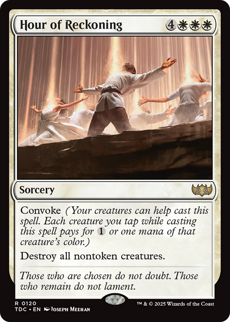 Hour of Reckoning (120) [Commander: Tarkir: Dragonstorm]