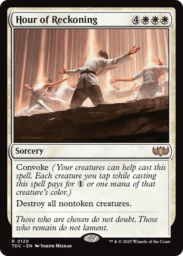 Hour of Reckoning (120) [Commander: Tarkir: Dragonstorm]