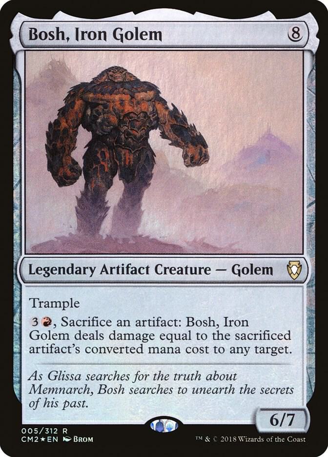 Bosh, Iron Golem 5/312 (Commander Anthology Volume II)  - Foil
