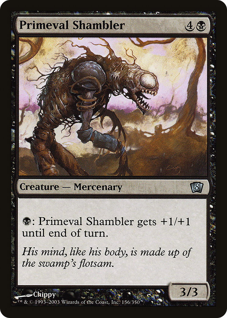 Primeval Shambler [Eighth Edition] Foil