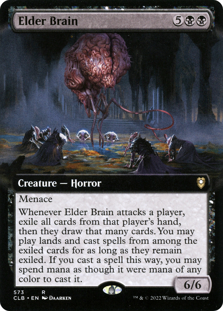 Elder Brain (Extended Art) [Commander Legends: Battle for Baldur's Gate] Foil
