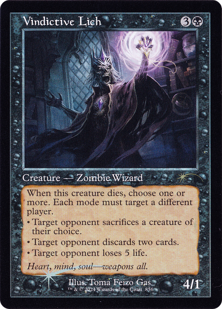 Vindictive Lich (Retro Frame) (856) [Secret Lair Drop Series]  Foil