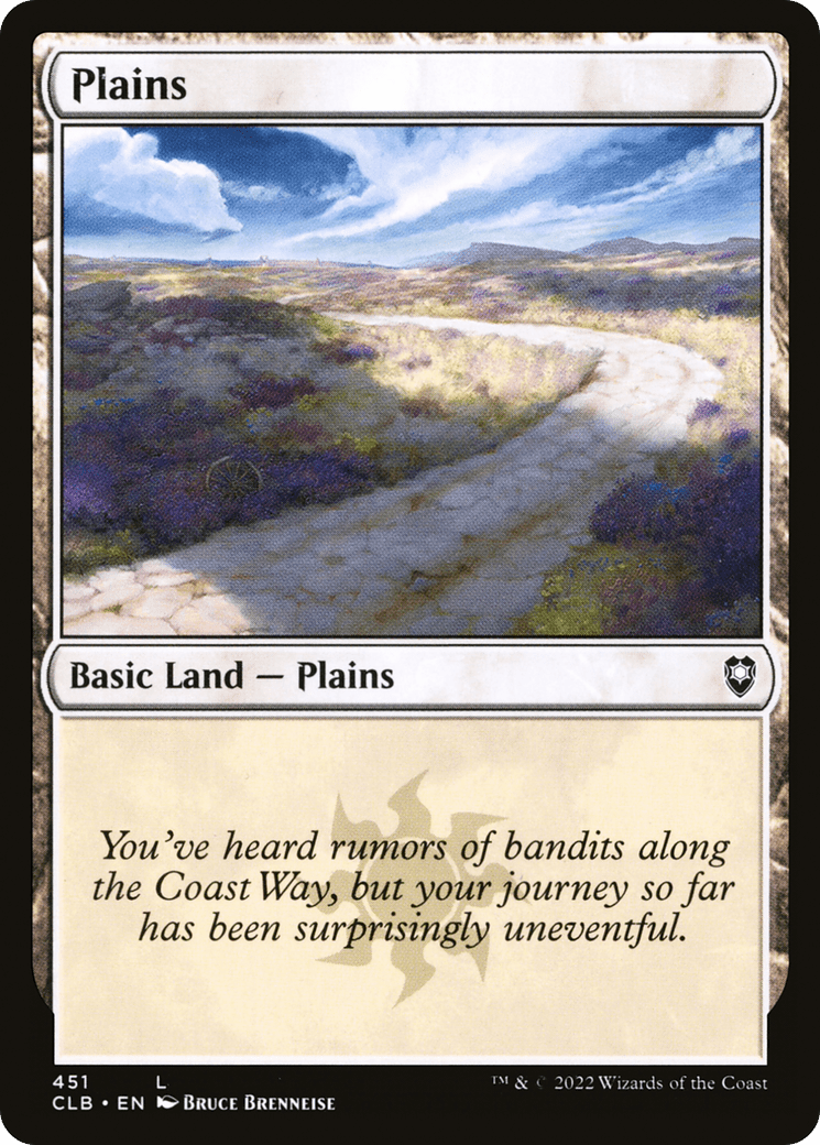 Plains (451) [Commander Legends: Battle for Baldur's Gate] Foil