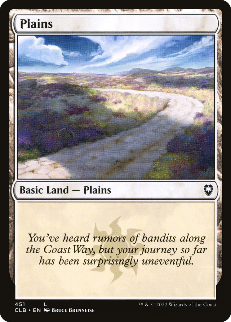 Plains (451) [Commander Legends: Battle for Baldur's Gate] Foil