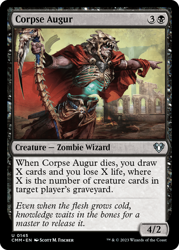 Corpse Augur [Commander Masters] Foil