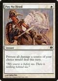 Pay No Heed 19/81 (Duel Decks: Heroes vs. Monsters) 