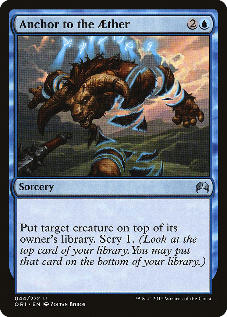 Anchor to the Aether [Magic Origins] Foil