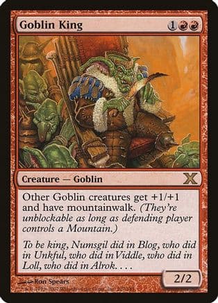 Goblin King |  (207) [10th Edition]