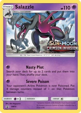 Salazzle SM73 (Prerelease) SM73/248 - SM Promos Holofoil