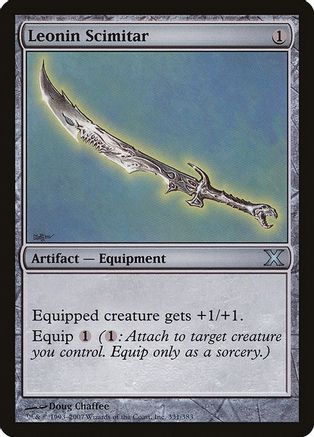 Leonin Scimitar |  Foil (331) [10th Edition]