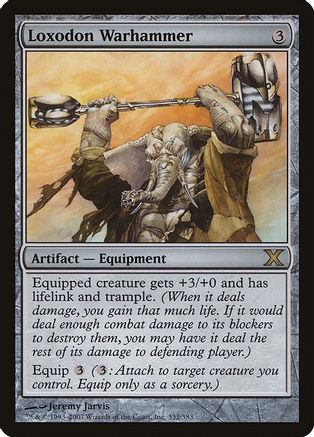 Loxodon Warhammer |  Foil (332) [10th Edition]