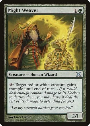 Might Weaver |  Foil (278) [10th Edition]