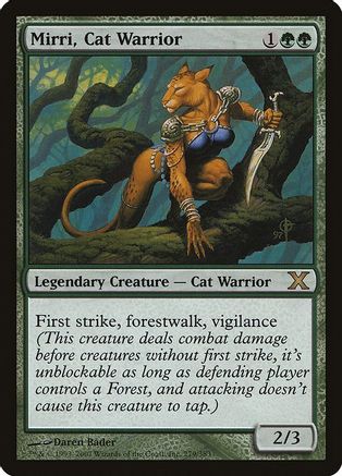 Mirri, Cat Warrior |  Foil (279) [10th Edition]