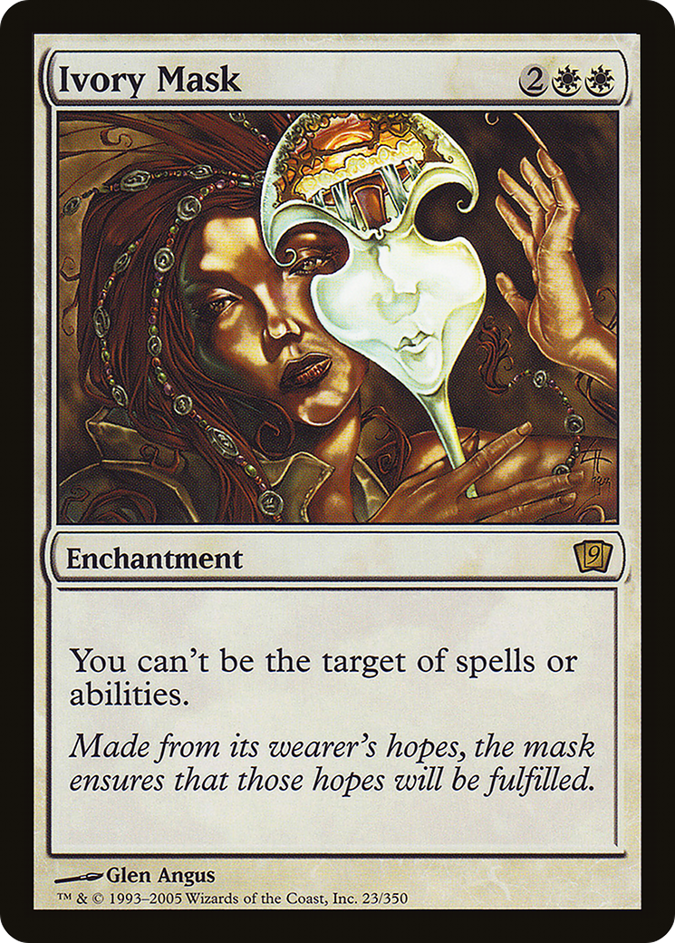 Ivory Mask [Ninth Edition] Foil