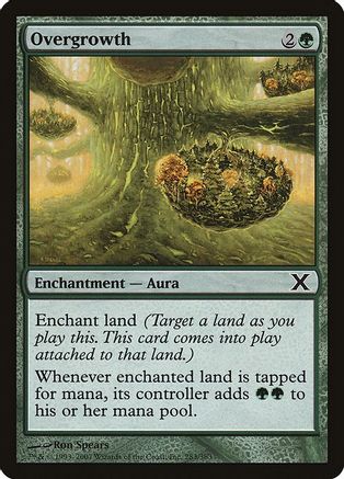 Overgrowth |  Foil (283) [10th Edition]