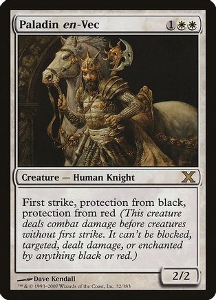 Paladin en-Vec |  (032) [10th Edition]