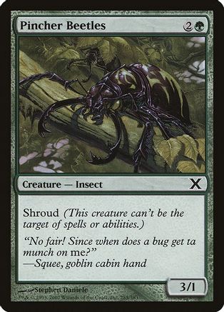 Pincher Beetles |  Foil (285) [10th Edition]