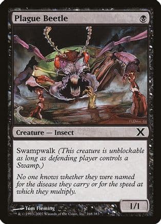 Plague Beetle |  Foil (168) [10th Edition]