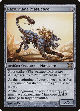 Razormane Masticore |  (340) [10th Edition]