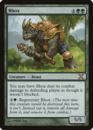 Rhox |  (291) [10th Edition]