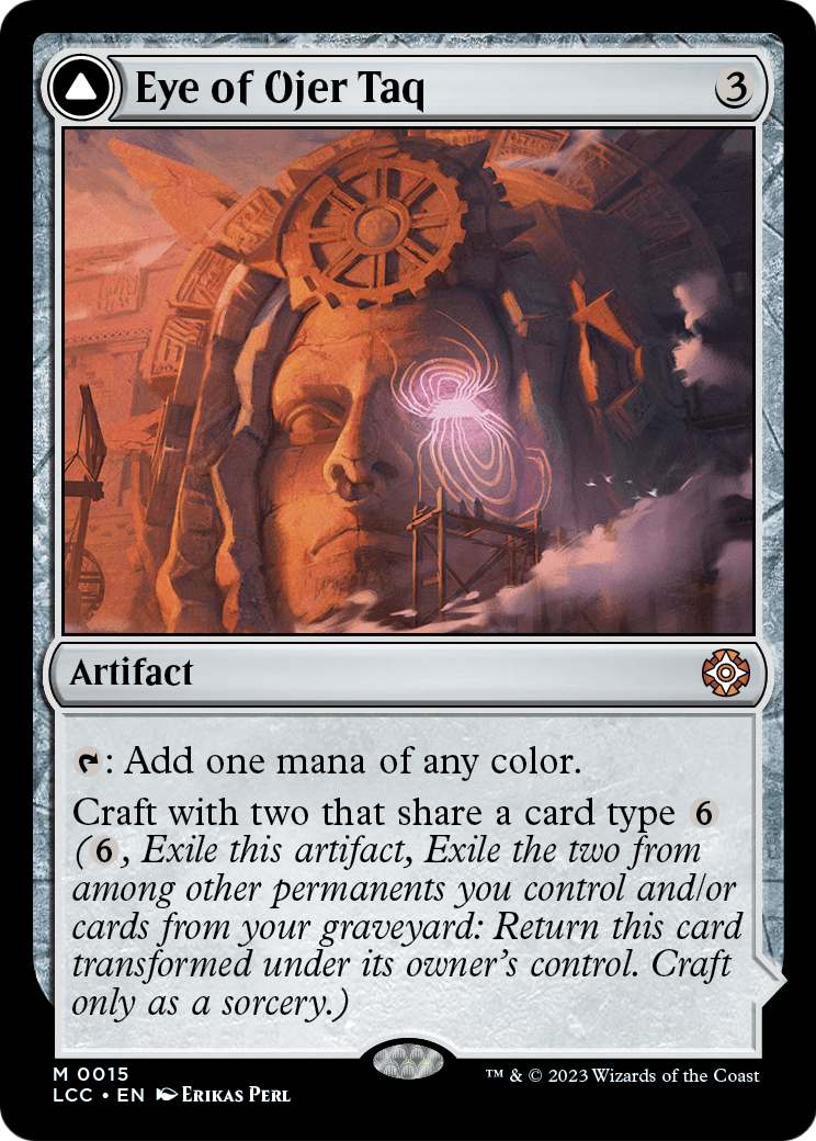Eye of Ojer Taq // Apex Observatory [The Lost Caverns of Ixalan Commander] Foil