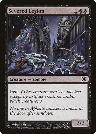 Severed Legion |  Foil (177) [10th Edition]