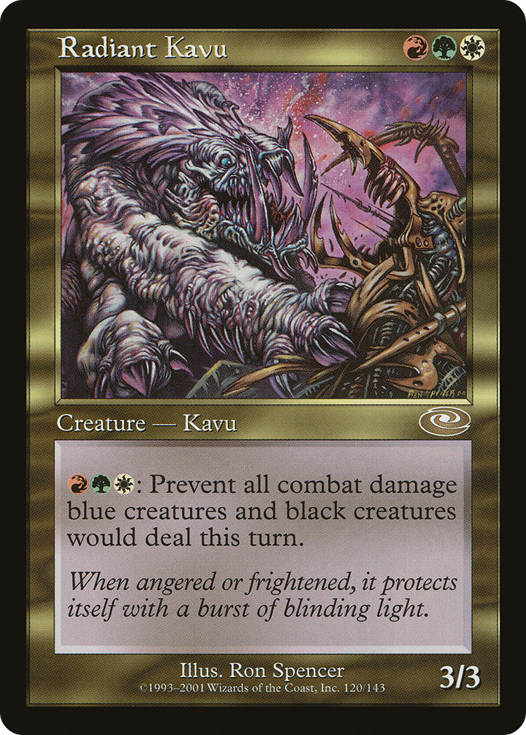 Radiant Kavu [Planeshift] Foil