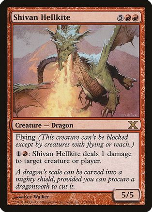 Shivan Hellkite |  (231) [10th Edition]