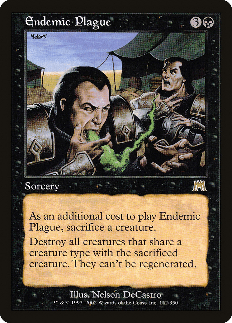 Endemic Plague [Onslaught] Foil