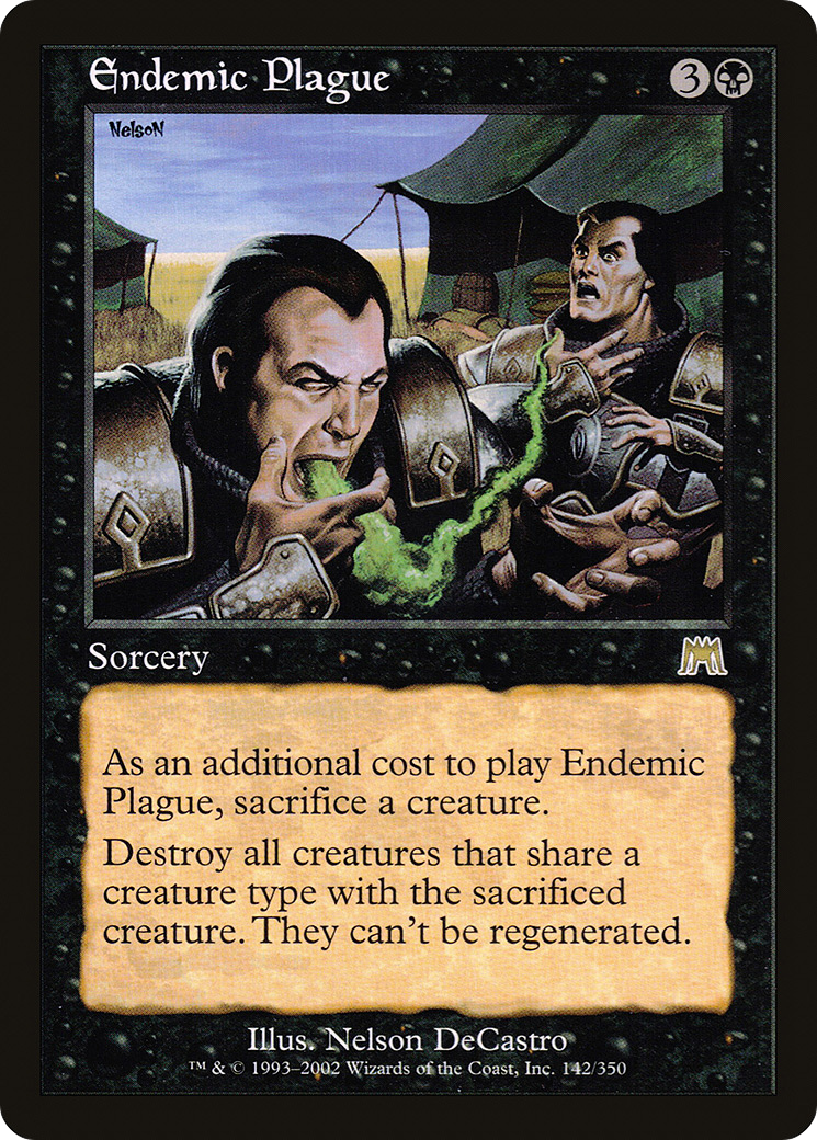 Endemic Plague [Onslaught] Foil