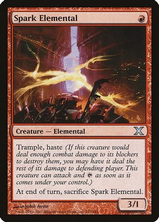 Spark Elemental |  Foil (237) [10th Edition]