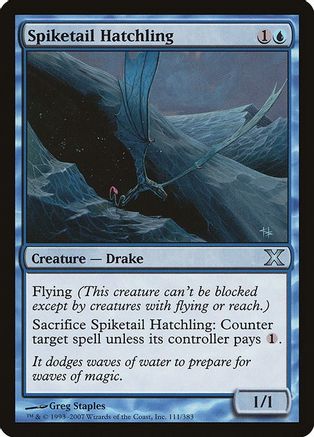 Spiketail Hatchling |  Foil (111) [10th Edition]