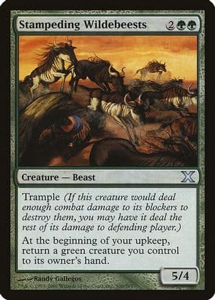 Stampeding Wildebeests |  (300) [10th Edition]