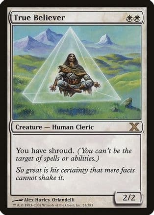 True Believer |  Foil (053) [10th Edition]