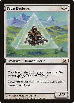 True Believer |  Foil (053) [10th Edition]