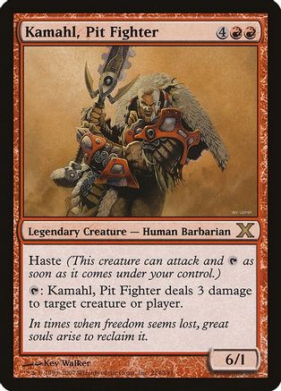 Kamahl, Pit Fighter |  (214) [10th Edition]