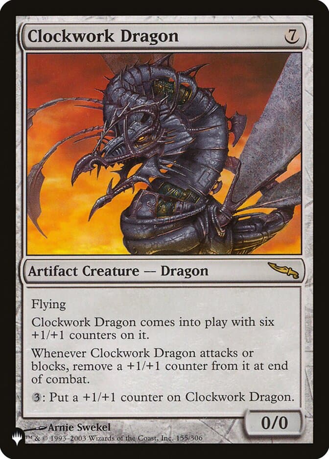 Clockwork Dragon |  (MRD-155) [The List]
