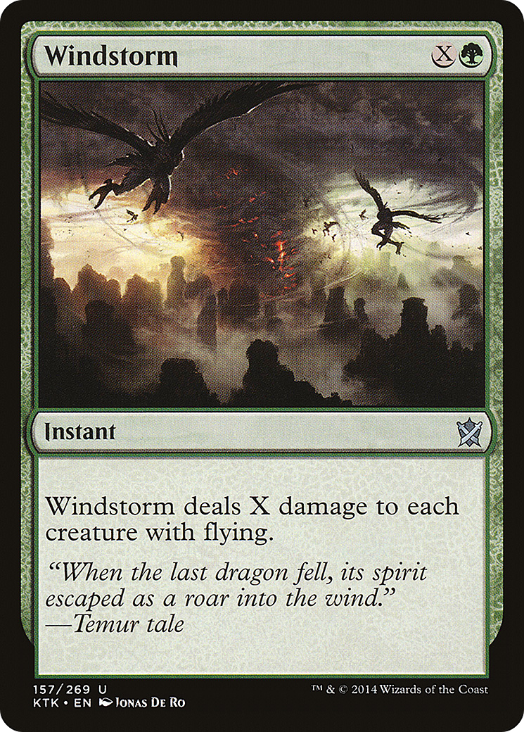Windstorm [Khans of Tarkir] Foil