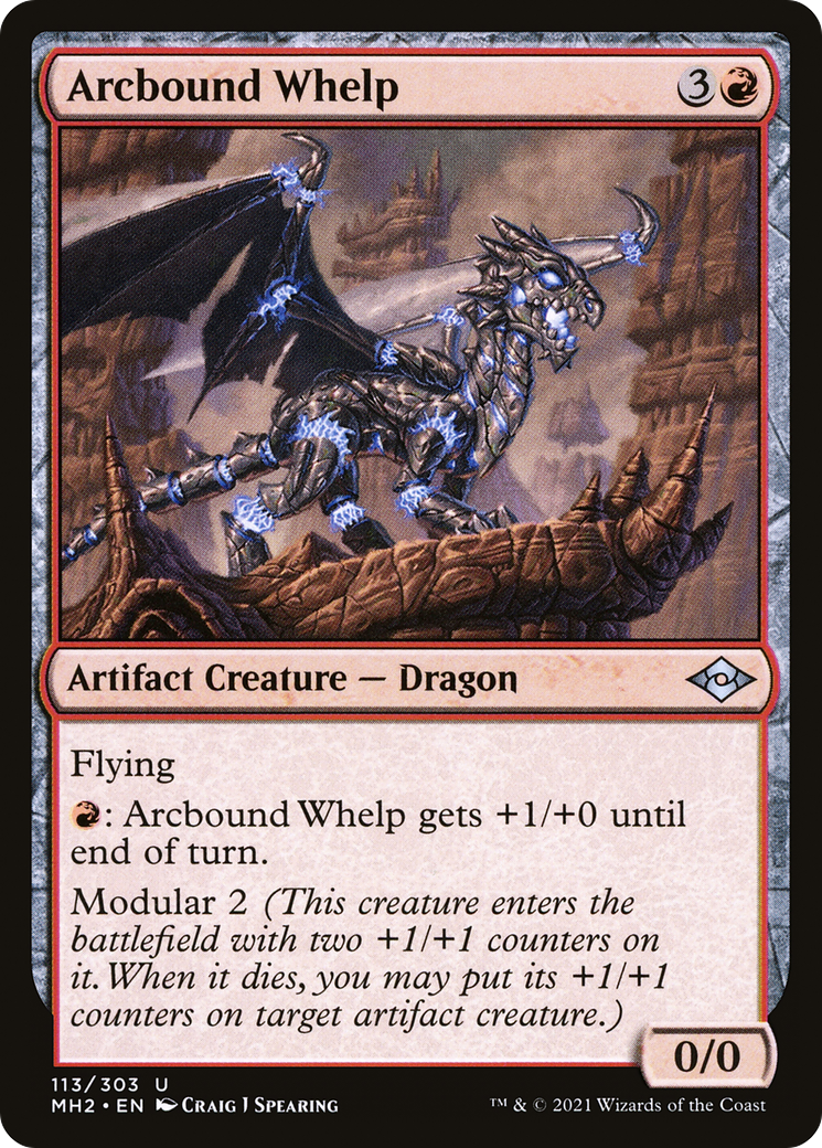 Arcbound Whelp [Modern Horizons 2] Foil