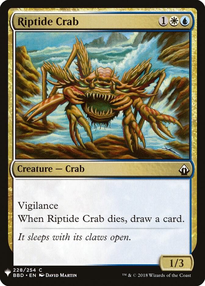 Riptide Crab BBD-228/5075 (The List Reprints) 