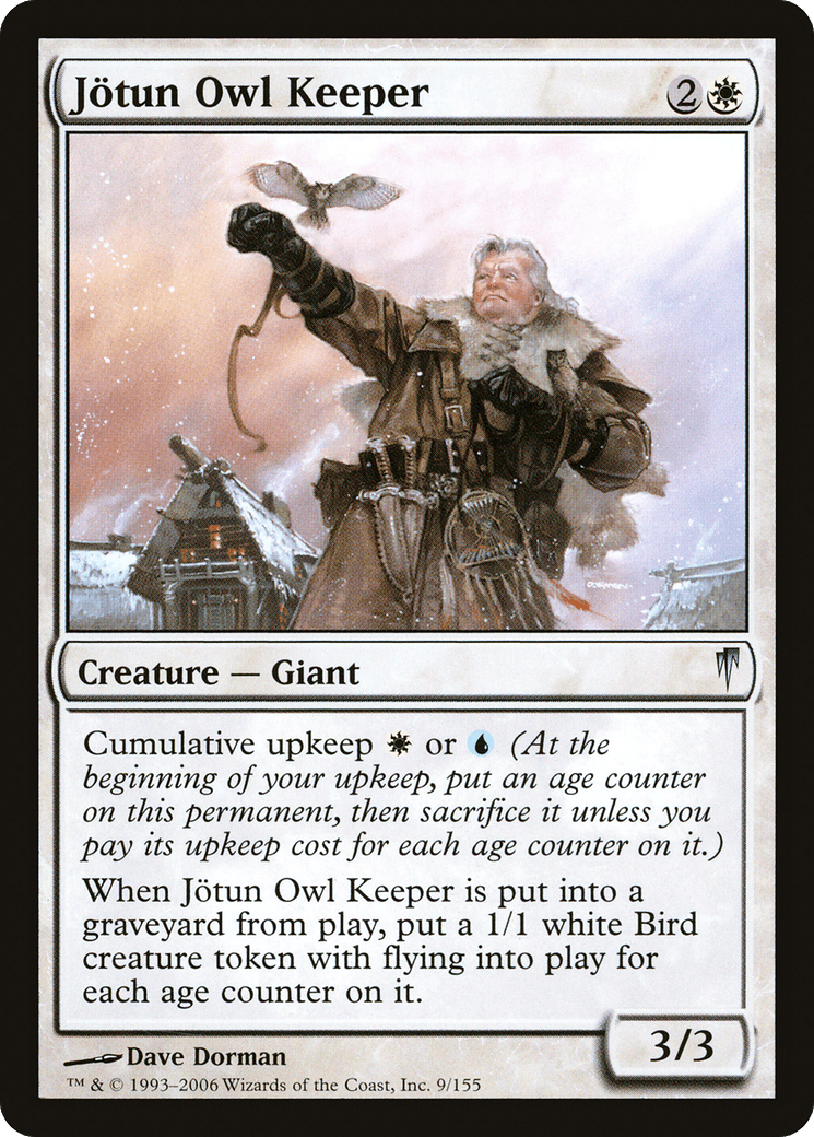 Jotun Owl Keeper [Coldsnap] Foil
