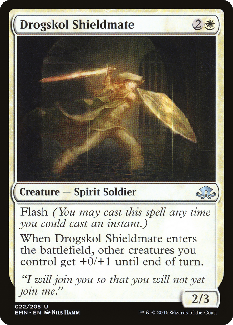 Drogskol Shieldmate [Eldritch Moon] Foil