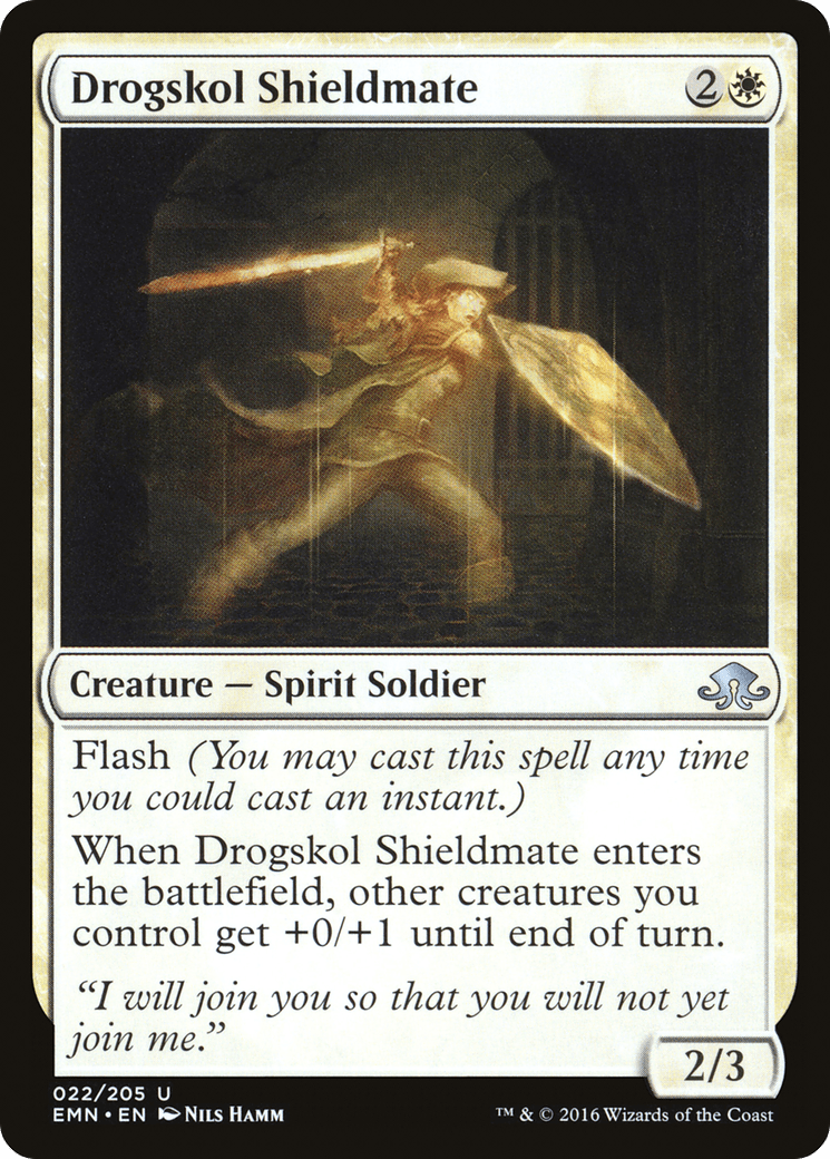 Drogskol Shieldmate [Eldritch Moon] Foil