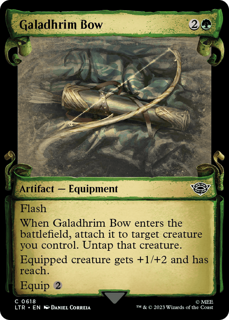 Galadhrim Bow [The Lord of the Rings: Tales of Middle-Earth Showcase Scrolls] Foil
