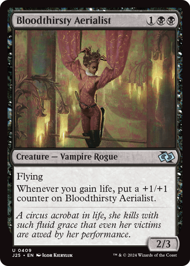Bloodthirsty Aerialist (J25-409) - Foundations Jumpstart