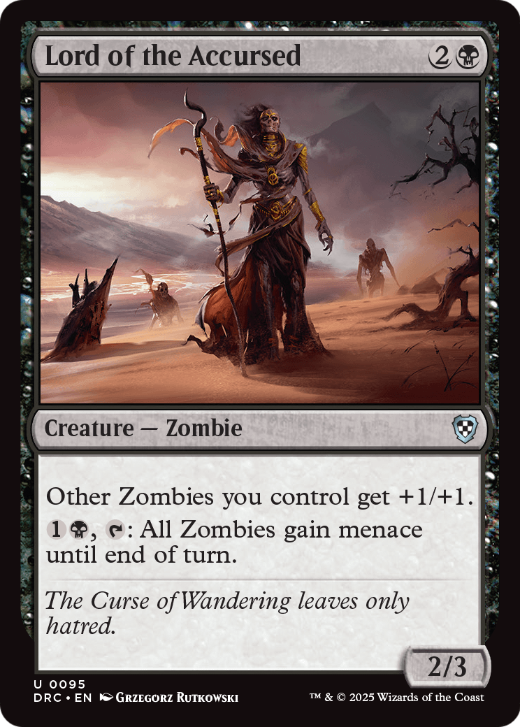 Lord of the Accursed (-095) [Commander: Aetherdrift]